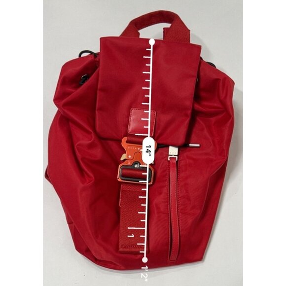 1017 ALYX 9SM Tank Backpack in Red